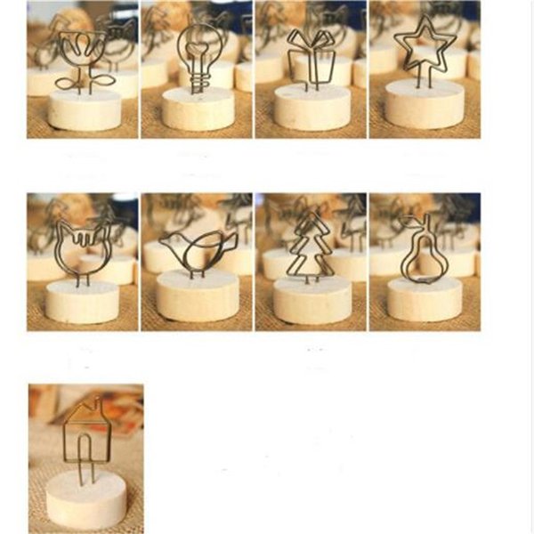 木製造型留言夾MEMO夾