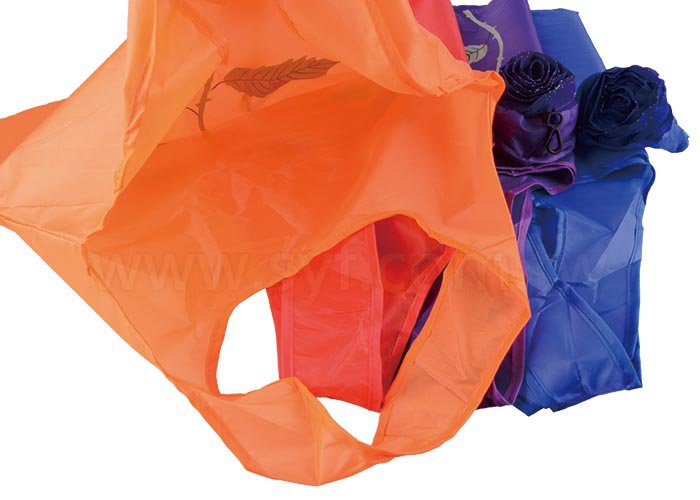 單色印刷尼龍袋-尼龍材質加掛勾平面收納包-可加LOGO客製化印刷