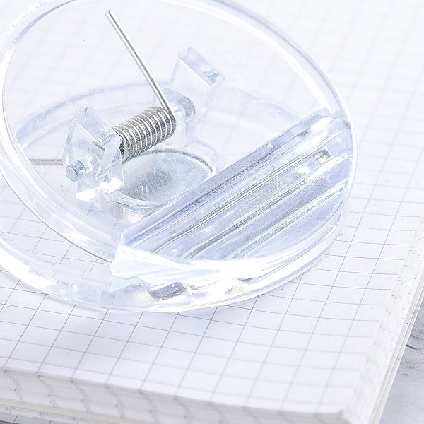 圓形強力磁鐵夾-彩色塑膠磁鐵夾