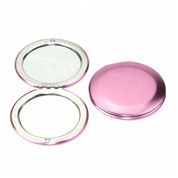 鋁合金雙面化妝鏡-雷射雕刻