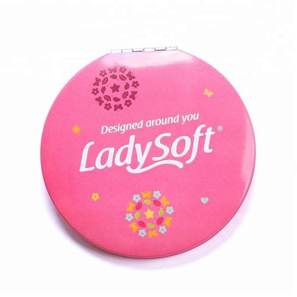 鋁合金雙面化妝鏡-彩色印刷