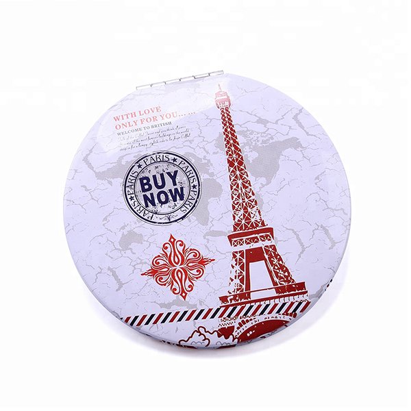 鋁合金雙面化妝鏡-彩色印刷