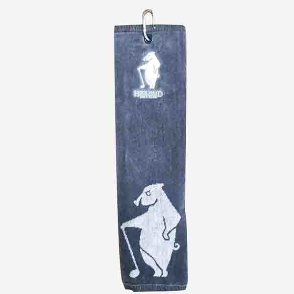 刺繡高爾夫巾-100%純棉廣告毛巾