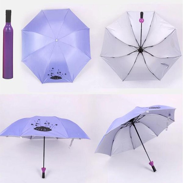 21吋摺疊傘-手動190T春亞紡傘