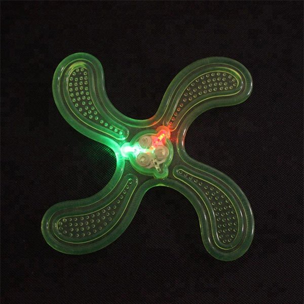 LED發光飛盤-TPR迴旋鏢飛盤