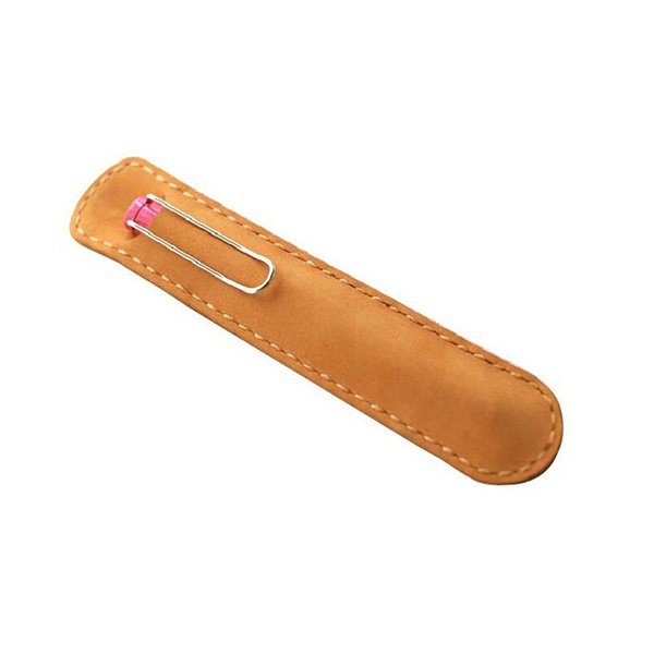 簡約單支筆套-PU皮革筆袋