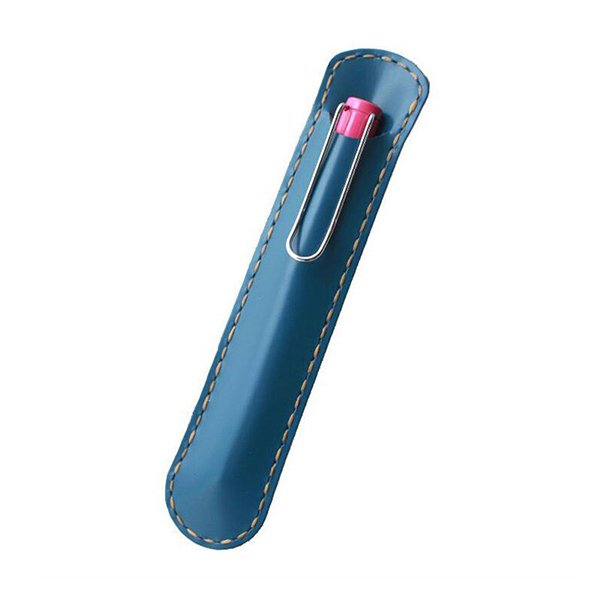 簡約單支筆套-PU皮革筆袋