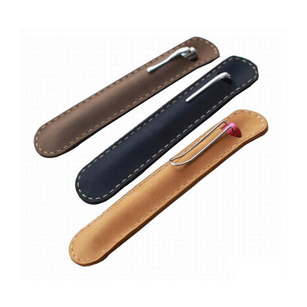 簡約單支筆套-PU皮革筆袋