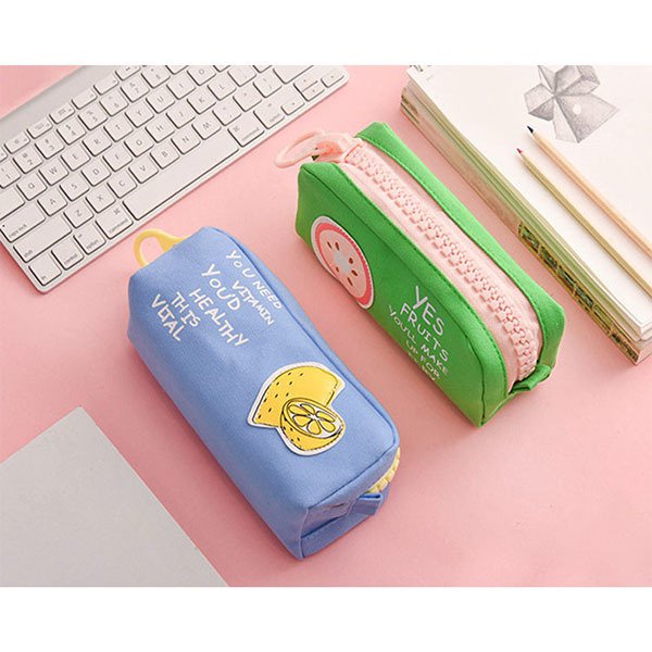 可愛大拉鍊鉛筆盒-EVA筆袋