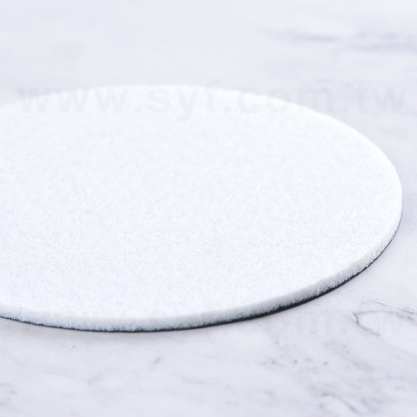 圓形毛氈杯墊
