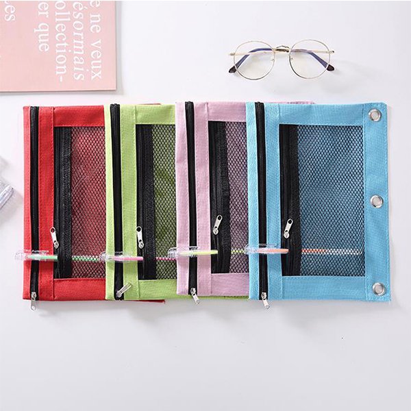 活頁夾拉鍊鉛筆盒