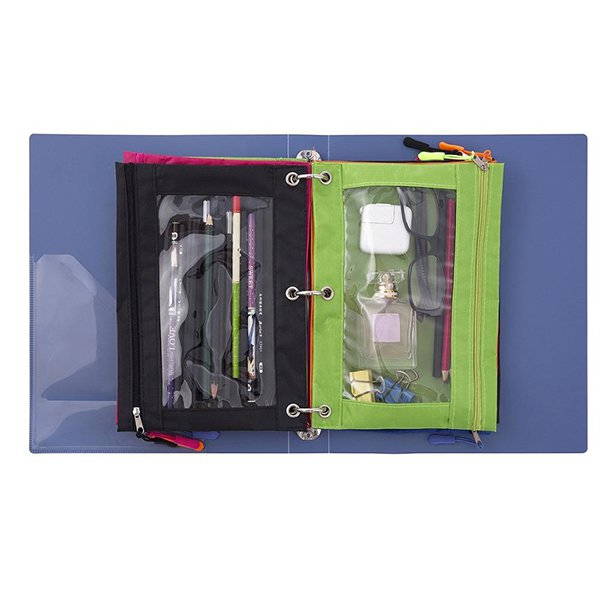 活頁夾拉鍊鉛筆盒