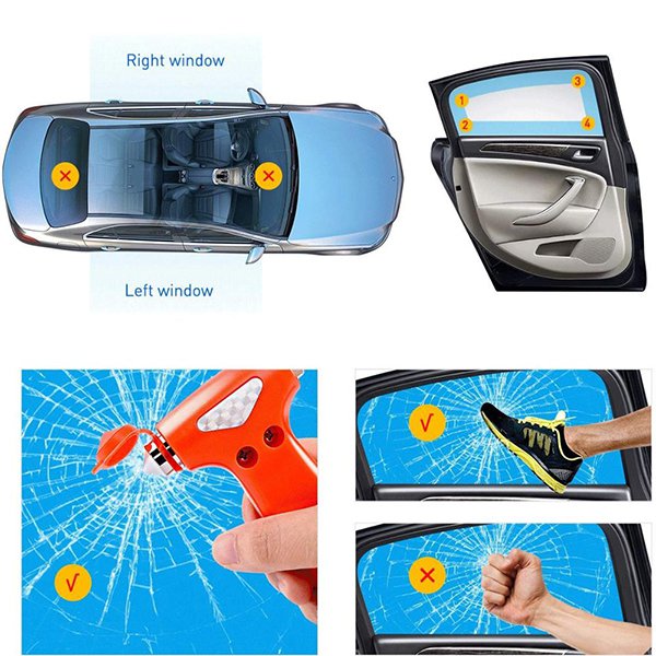 多功能汽車工具-安全錘切割器