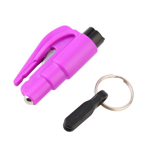 迷你汽車安全玻璃錘救援工具鑰匙圈