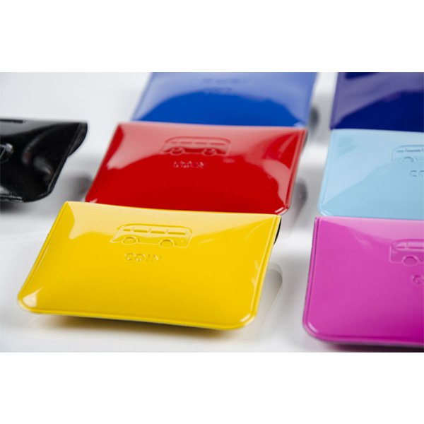 方形鈕扣錢包-PVC零錢包