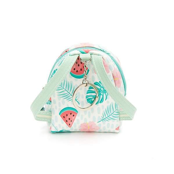 書包造型拉鍊錢包