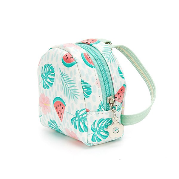 書包造型拉鍊錢包