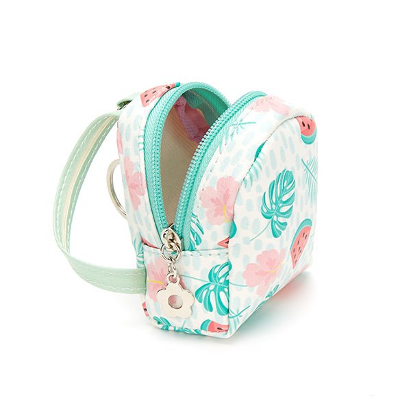 書包造型拉鍊錢包