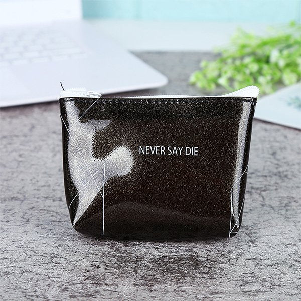 炫彩拉鍊錢包-PVC零錢包