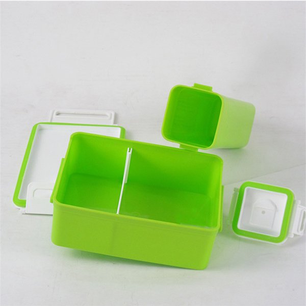 雙隔層防漏便當盒+水壺套組