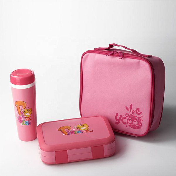 五格防漏保溫便當盒豪華套組