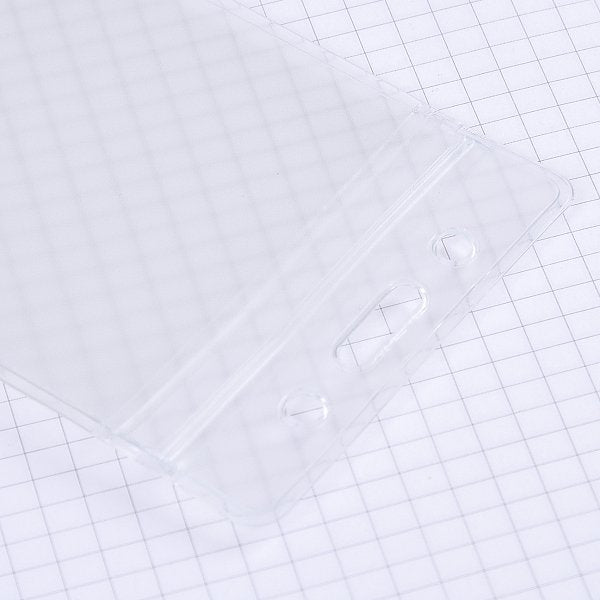 透明磨砂防水識別證套