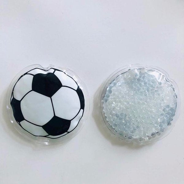 足球造型凝膠冷熱敷袋