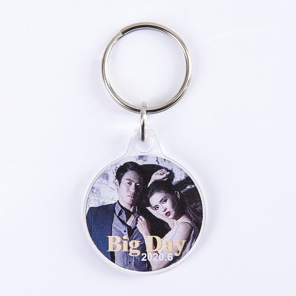 透明壓克力造型鑰匙圈