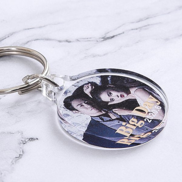 透明壓克力造型鑰匙圈