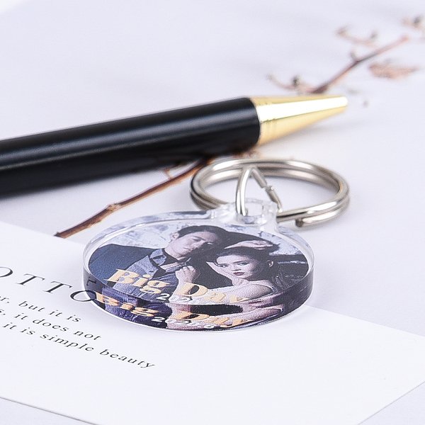 透明壓克力造型鑰匙圈