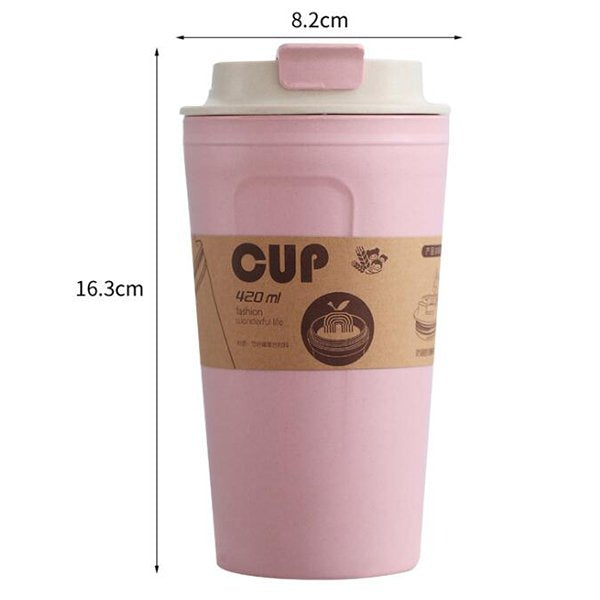 竹纖維密封防漏隨手杯