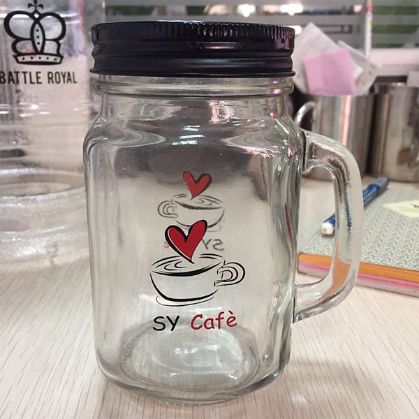 450ML錫蓋梅森玻璃罐