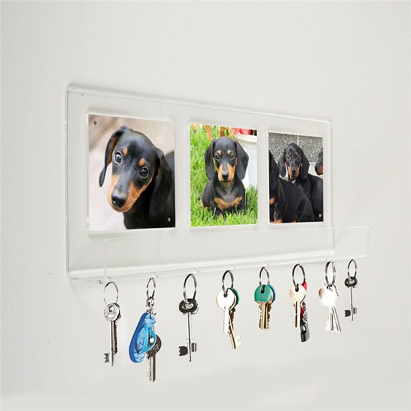 壓克力壁掛式鑰匙架