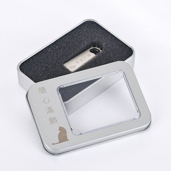 貓掌造型金屬隨身碟