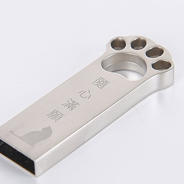 貓掌造型金屬隨身碟
