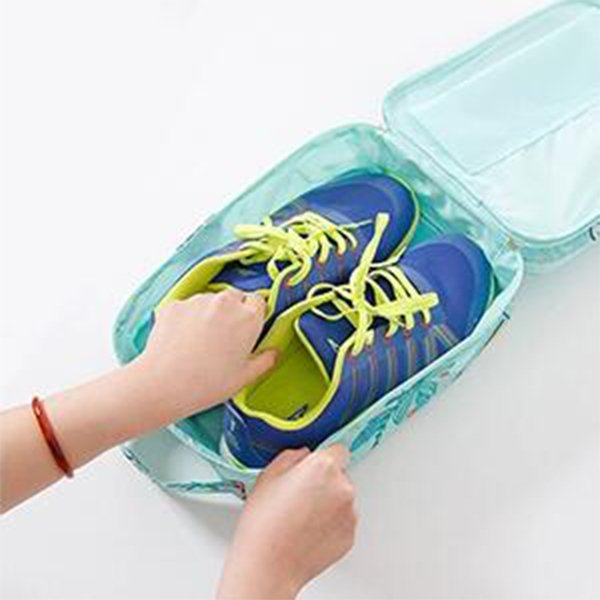 輕量拉鍊式鞋袋-聚酯纖維鞋包