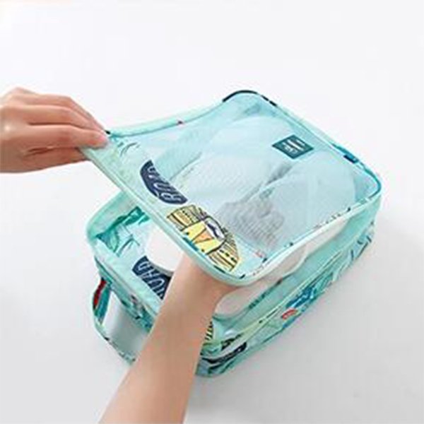 輕量拉鍊式鞋袋-聚酯纖維鞋包