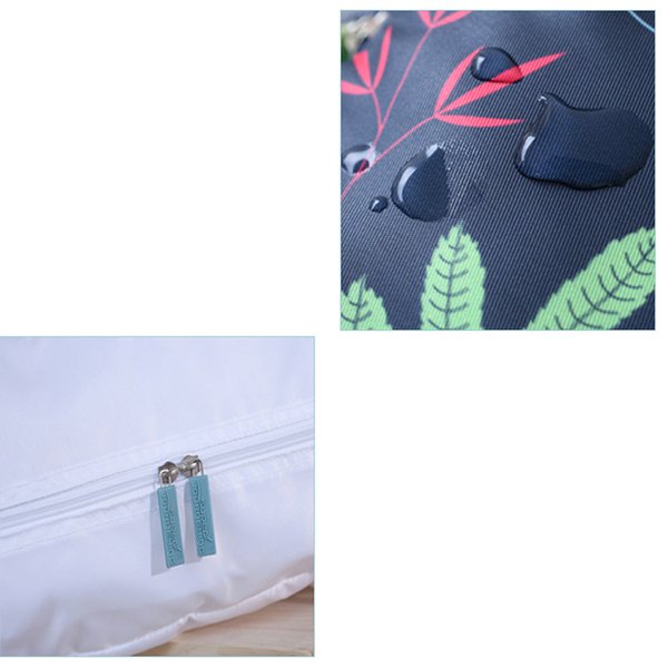 時尚拉鍊式鞋袋-聚酯纖維鞋包