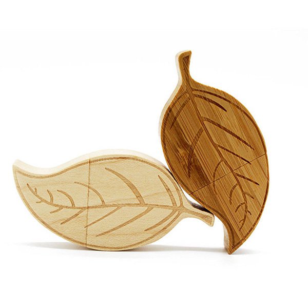 葉子木製隨身碟