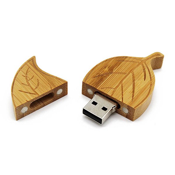 葉子木製隨身碟