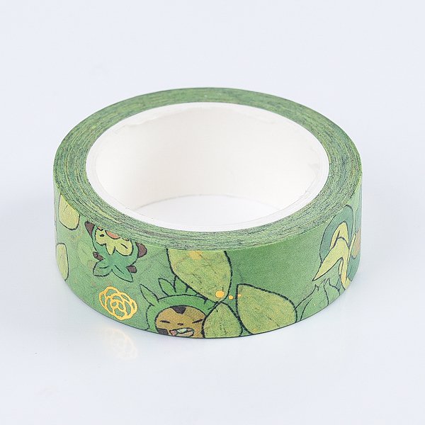 和紙膠帶燙金製作