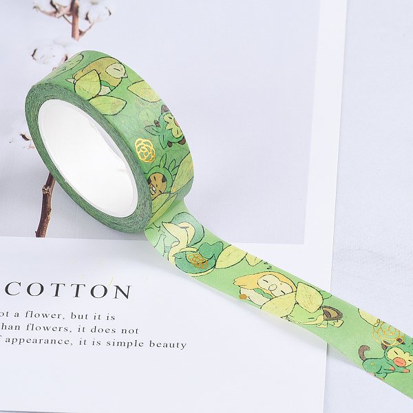 和紙膠帶燙金製作