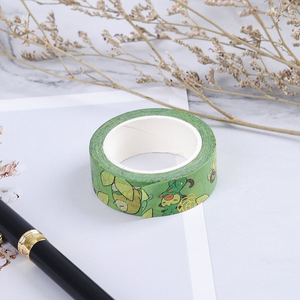 和紙膠帶燙金製作