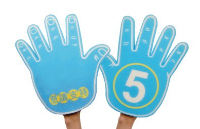 廣告吸睛多種手勢加油手套-40x35cm厚度2.5cm