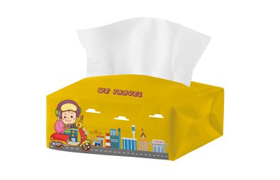 廣告創意不織布環保面紙盒套