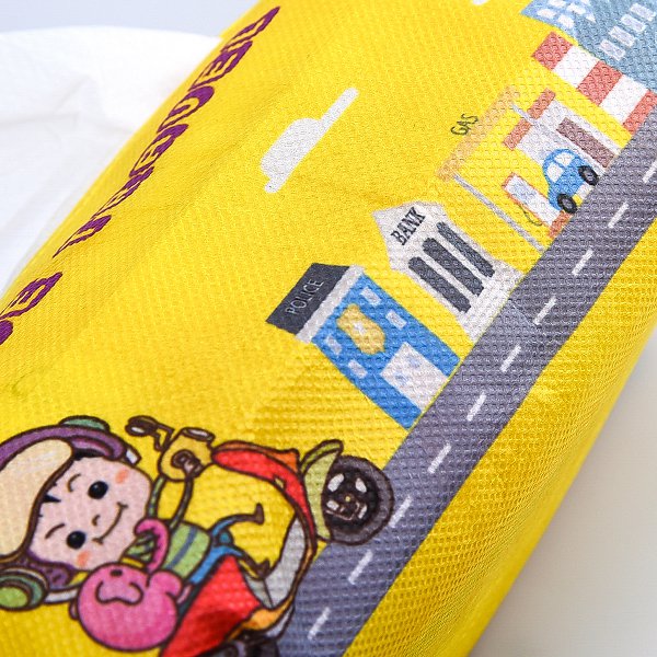 廣告創意不織布環保面紙盒套