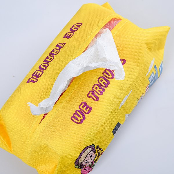 廣告創意不織布環保面紙盒套