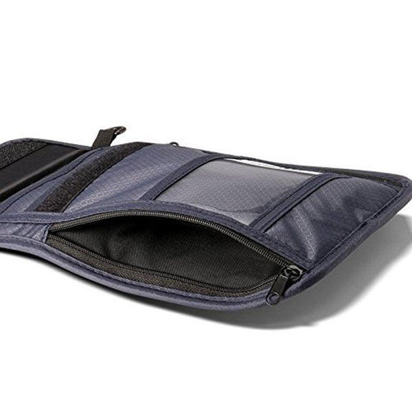 RFID鎖護照夾-尼龍收納頸帶款