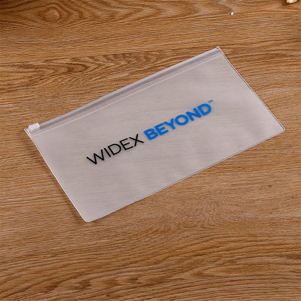 磨砂防水PVC拉鍊文具證件袋