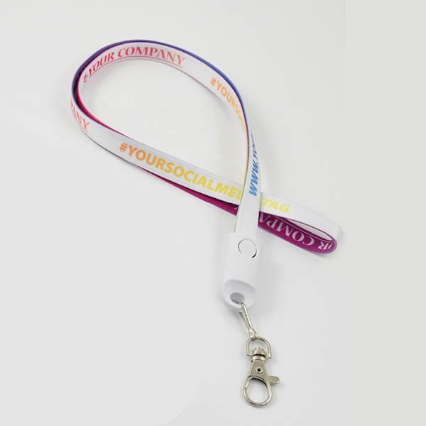 識別證帶款USB數據線-Type-c